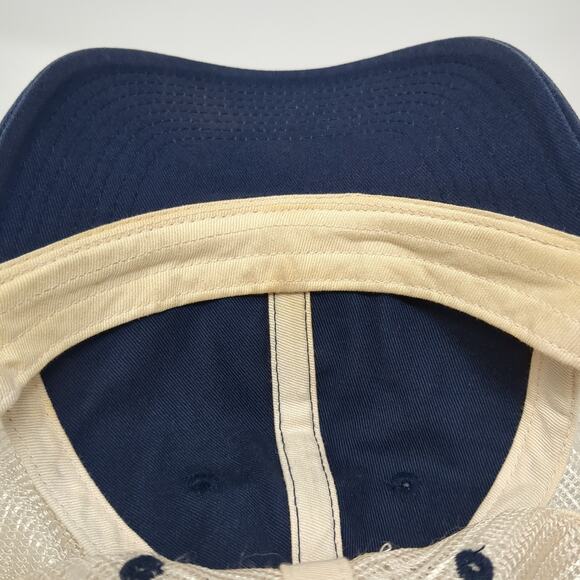 Fenway Snapback Trucker Hat Blue One Size Adjustable Mesh Back Chowdaheadz - Picture 8 of 9